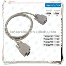 VGA/ VGA Cable/RGB 15PIN Cable/SVGA Cable /Computer MONITOR CABLE M/M for CRT LCD Monitor